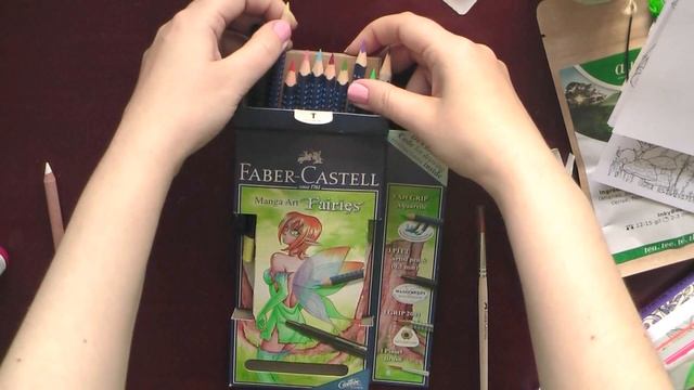 Обзор арт-материалов для раскрашивания. Коробочки InkyBox смотреть онлайн