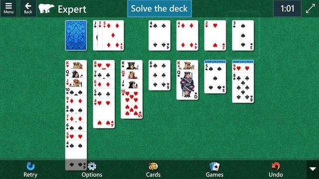 Microsoft Solitaire Collection: Klondike - Expert - May 29, 2022 смотреть онлайн
