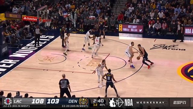 How Nikola Jokic scored 37 points (!) after halftime against the Clippers смотреть онлайн