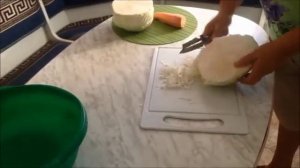 Старинный рецепт засолки капусты. Солим капусту.mp4