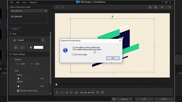 How to Make Motion Graphics in Title Designer | PowerDirector смотреть онлайн