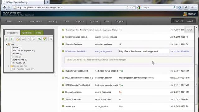 MODx Revolution Administration: Changing the Welcome Boxes смотреть онлайн