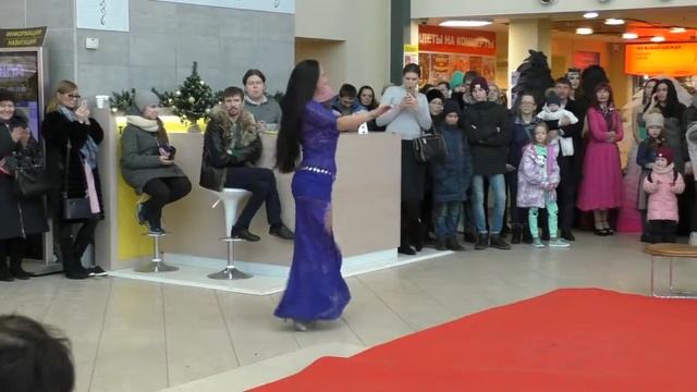 Марина Устинова — Восточные танцы в Колизей Атриум, Пермь смотреть онлайн