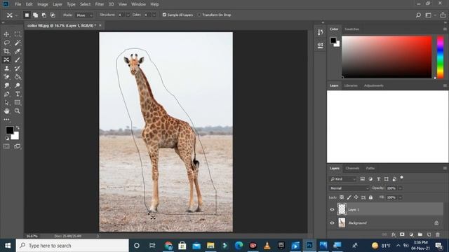 Adobe Photoshop fill match color through content aware tool смотреть онлайн