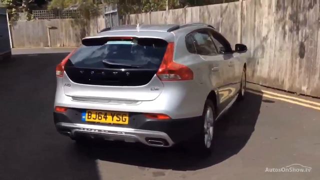VOLVO V40 D2 CROSS COUNTRY LUX ALUMINIUM SILVER 2014 смотреть онлайн