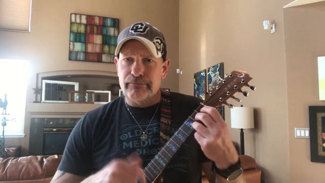 Bad Moon Rising, CCR (8-string ukulele cover) смотреть онлайн