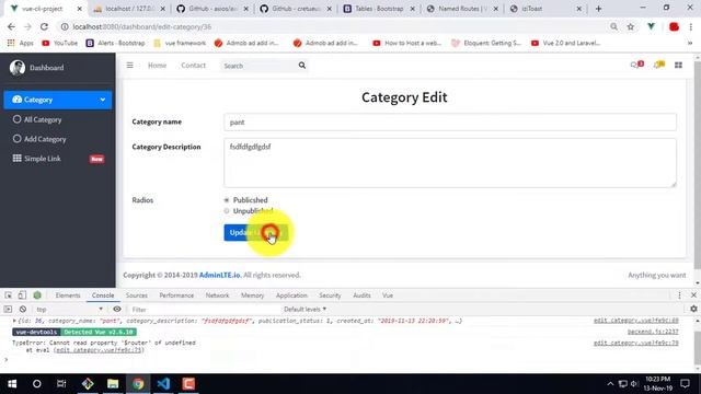 laravel vue js restfull api ecommerce Bangla Tutorial | vue router redirect using Part-24 смотреть онлайн