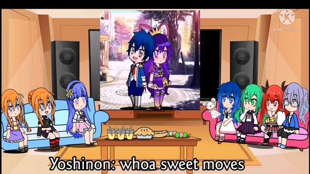 gacha club date a live x anime girls react shido x tohka sing popular song смотреть онлайн