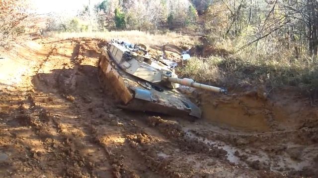 M1 Abrams Stuck In Mud / M1A1 OFF Roading