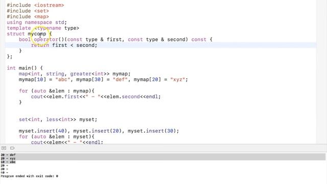 C++ STL (Standard Template Library) Part - 6 : Comparing elements using std::less and std::greater смотреть онлайн