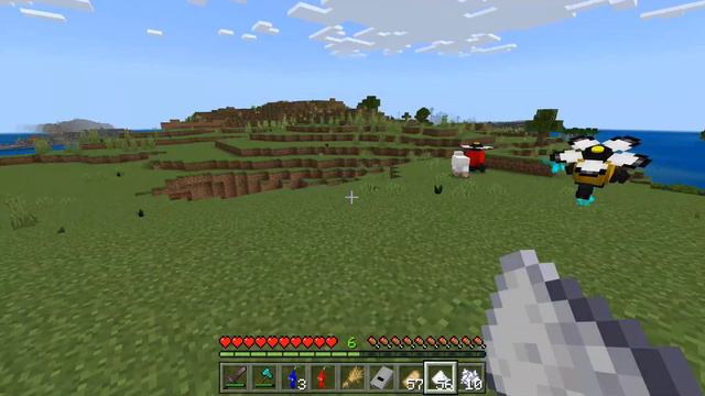 Новые мобы в Майнкрафте/ мод на мобов/ пикмины в майнкрафте смотреть онлайн