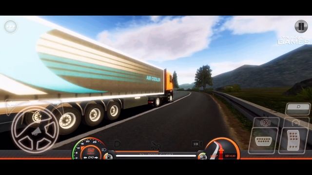 Truck Simulator Europe 2 #7 | Air Cooler Heavy Transport with Renault Magnum Truck | ETS2 Android смотреть онлайн