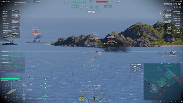 World of Warships учусь играть смотреть онлайн