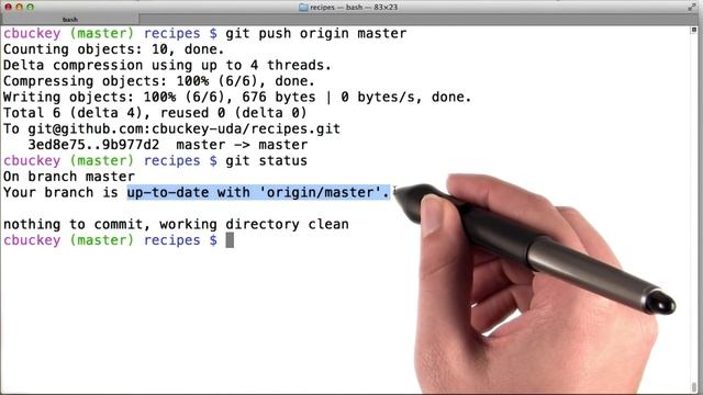 Merging the Changes Together Solution - How to Use Git and GitHub смотреть онлайн