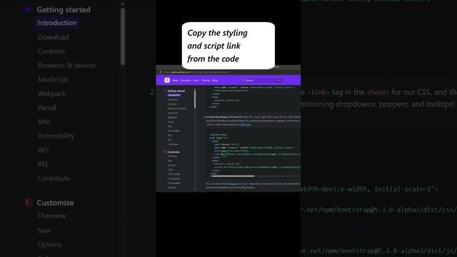 Import CDN links From Bootstrap | #cstricks #bootstrap #frontend смотреть онлайн