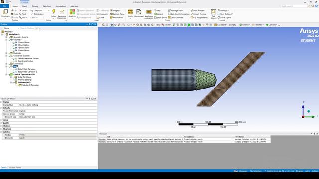 ANSYS Tank Armor Simulation Tutorial | Part 2 | Making The Simulation. смотреть онлайн