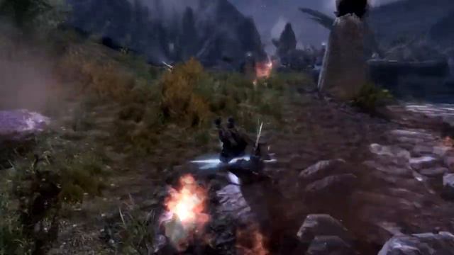 Skyrim Battle The True Ending V Alduin (Spoilers / Parody)