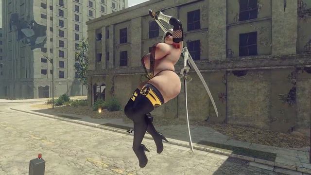 Nier Automata : 😍2BBW - Slingkini MOD😍 GOT MILK VERSION | NEXUSMODS | #GotMilk #BBW #BigAss