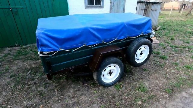 Ремонт из старого прицепа в новый. смотреть онлайн