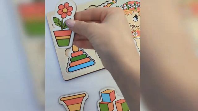 Рамка-вкладыш Мои игрушки смотреть онлайн