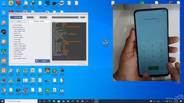 Oppo f11pro unlock,frp remove with free tool/Garuda java tool. смотреть онлайн