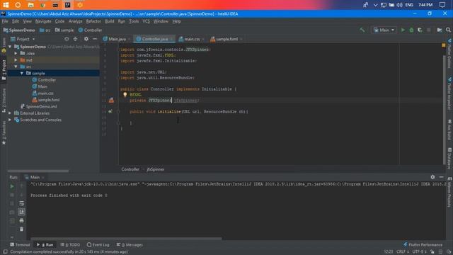 JFoenix Java FXML Tutorial - #11 Learn More JFXSpinner - Modern Spinner Google Material Design смотреть онлайн