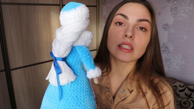 Снегурочка крючком, обзор смотреть онлайн