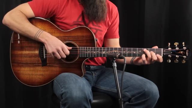 Taylor K24ce - An All Koa Guitar That Rocks! смотреть онлайн