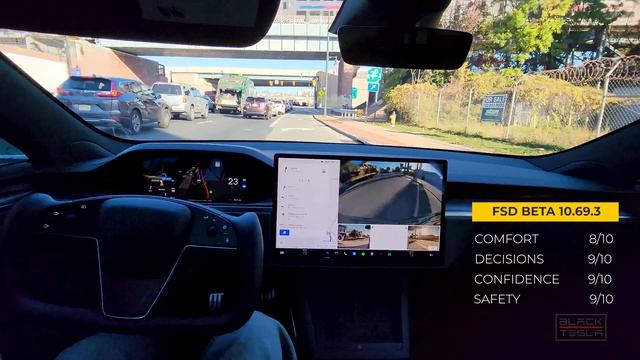 Tesla FSD Beta (10.69.3) - Robotaxi Ready? смотреть онлайн