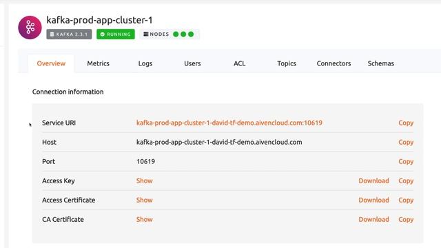 Aiven Console Overview смотреть онлайн