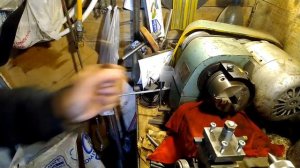 Замена токарного патрона K11 80 G на  станке  Универсал 3