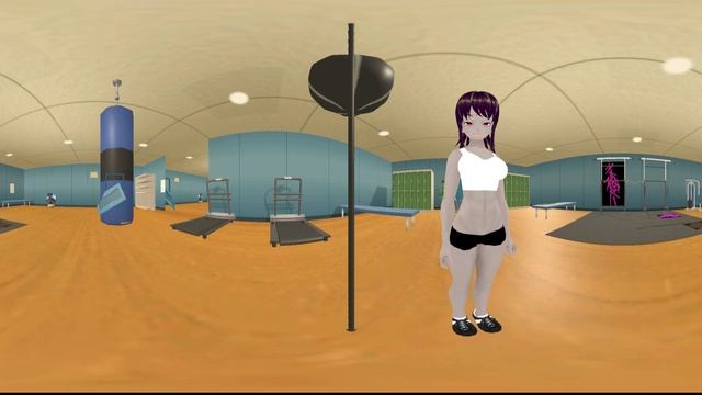 Gym girl training! - (Vore) (Absorption) (360º Video) смотреть онлайн
