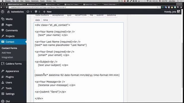 Create Contact, Appointment and Conditional Forms In WordPress смотреть онлайн