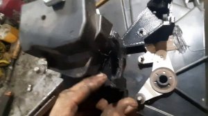 монтаж ремонтного кронштейна актуаторов печки на нексии.