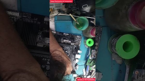 gigabyte GA-H110M-S2 No Display problem solution #cpu no hiting problem solution #core voltage prbl