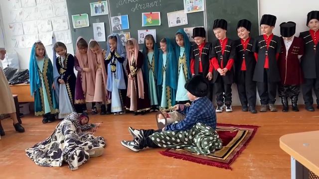 Адиль-Янгиюрт СОШ Молла Насирдин ва Чумайсатны сценкасы смотреть онлайн