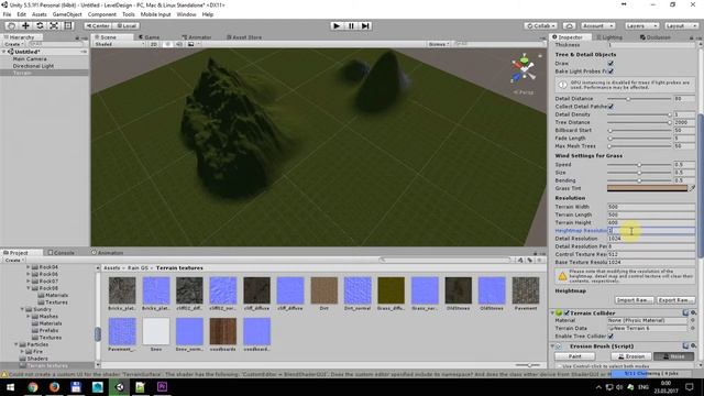 Level Design в Unity 3D с нуля - #5 Работа с Terrain (Часть 2) смотреть онлайн