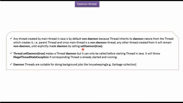 Daemon thread in java | Java daemon thread | Java Threads смотреть онлайн