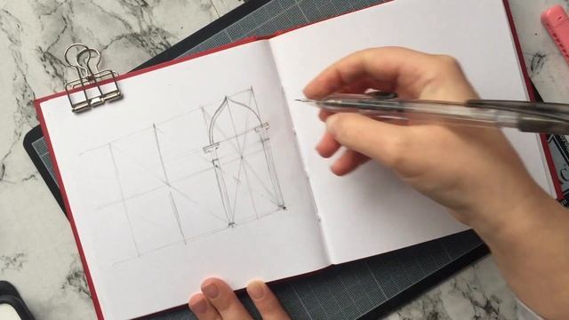 Как нарисовать арочные окна смотреть онлайн