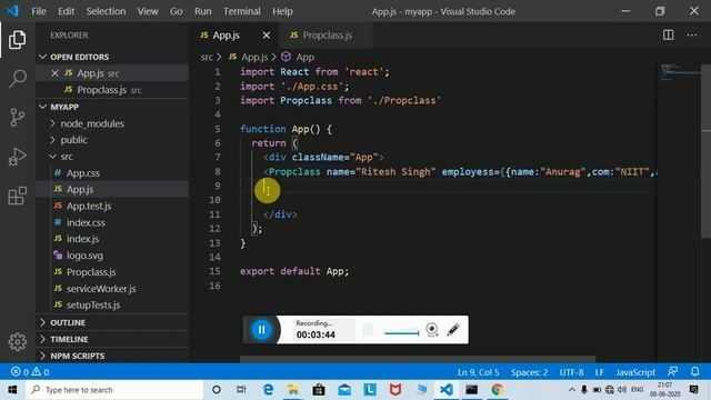 props in react js class component-in Hindi# 8 смотреть онлайн