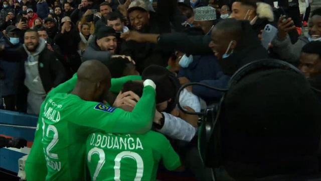 But Denis BOUANGA (16' - ASSE) PARIS SAINT-GERMAIN - AS SAINT-ÉTIENNE (3-1) 21/22 смотреть онлайн