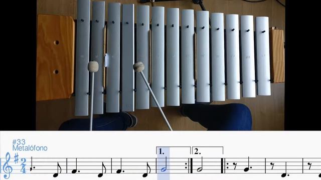 El gato astronauta - Karaoke metalófono bajo смотреть онлайн