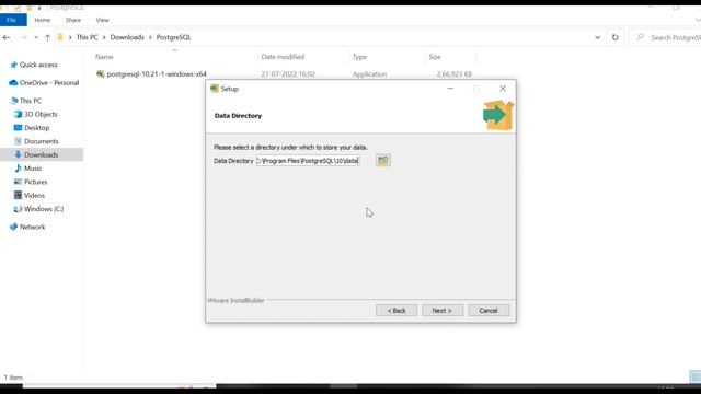 PostgreSQL Installation of PostgreSQL on windows machine смотреть онлайн