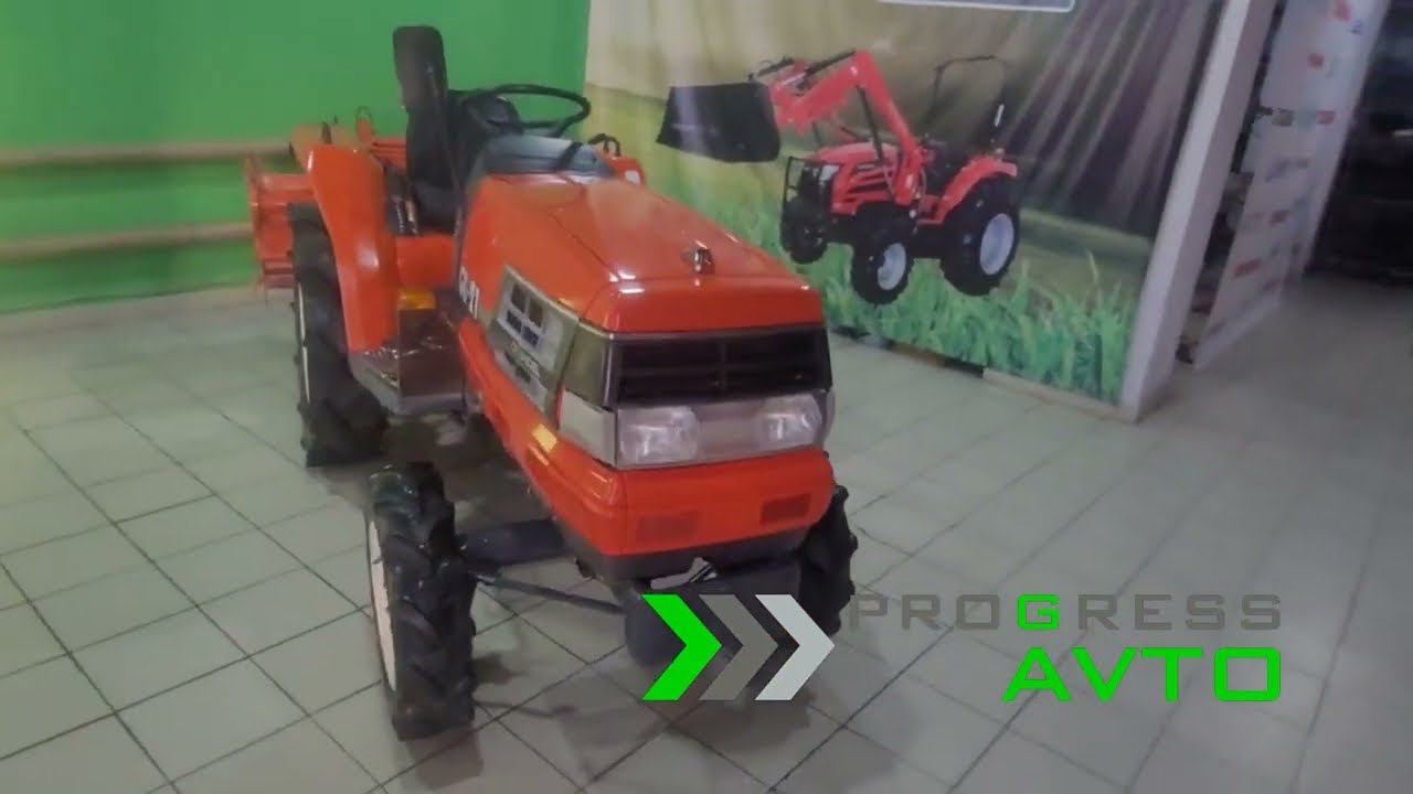 Смотри новый обзор из Тулы японский минитрактор KUBOTA GL21 Новомосковское шоссе 28 прогрессавто смотреть онлайн