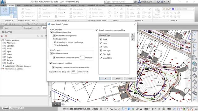 AutoCAD Civil 3D - 02.08: Interface - Command Line смотреть онлайн