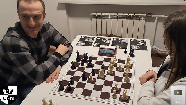 WFM Fatality (1954) vs GM A. Gabrielian (2441). Rostov on Don. Chess Fight Night. CFN. Blitz смотреть онлайн
