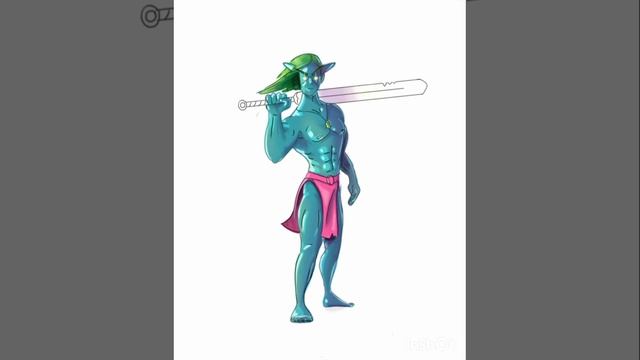 Как нарисовать ночного эльфа / How to draw a night elf. смотреть онлайн