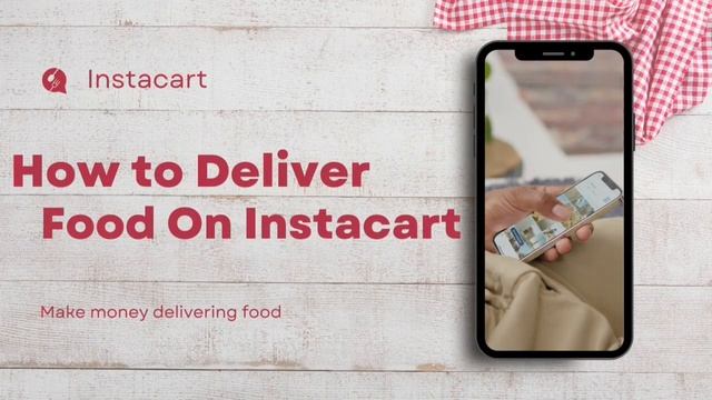 The best way on how to make money delivering groceries with Instacart смотреть онлайн