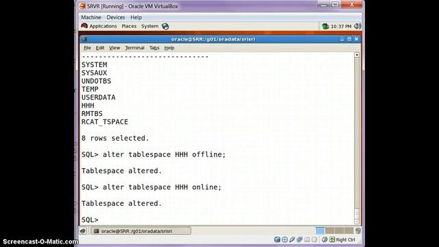 Add Datafile to Tablespace смотреть онлайн