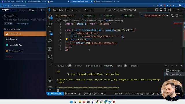Fan-out serverless com Inngest e NextJS смотреть онлайн